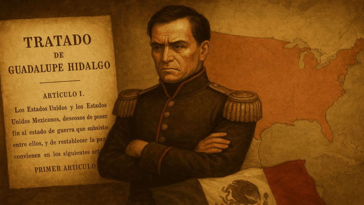 El TRATADO que le quitó a MÉXICO la MITAD de su país