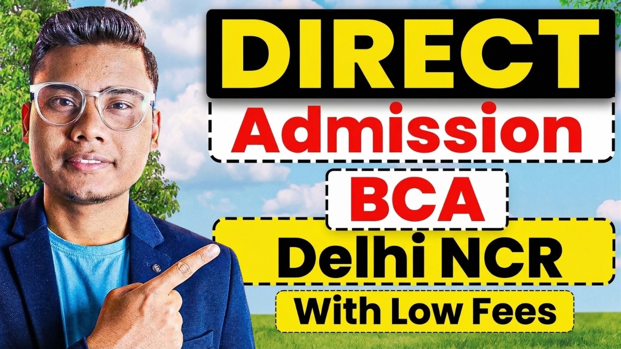 Top BCA Colleges in Delhi NCR 🎓 Direct Admission + Low Fees