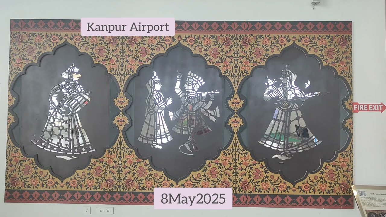 A look inside Kanpur Airport, chakeri. 8th May 2025 #indian #kanpur #airport #viral #videos #foryou