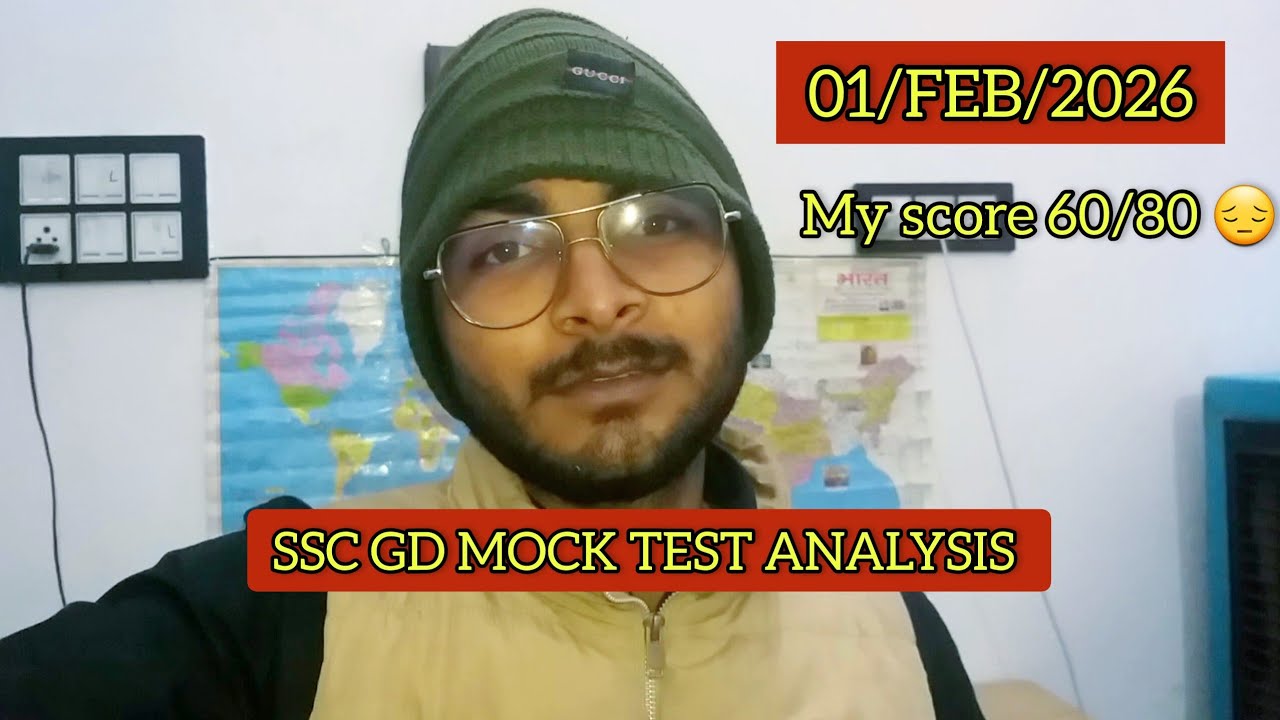 1 Feb ,sscgd2026 mock test analysis, rwa mock test analysis, today mock test analysis 