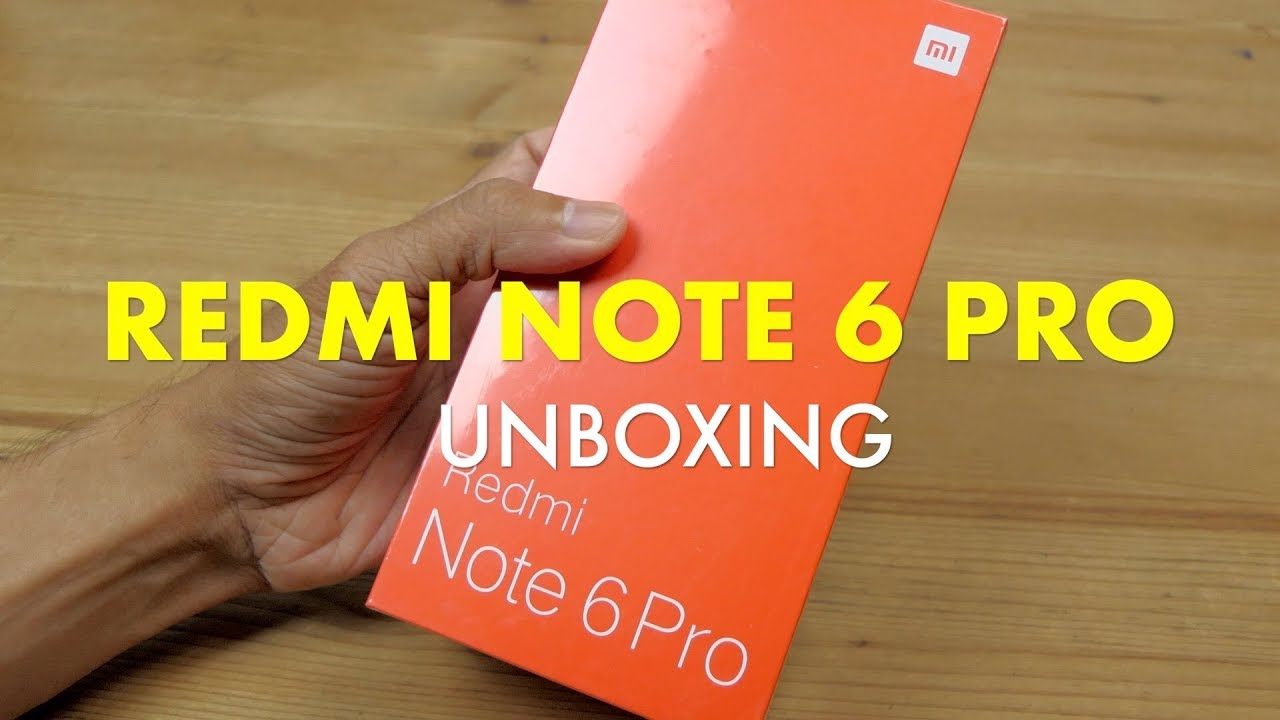 Redmi Note 6 Pro Unboxing - What's in the Box