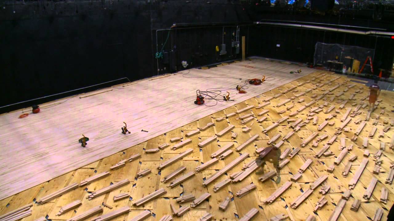 Timelapse of the New NBATV Studio Being Created