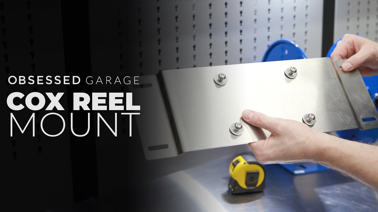 Obsessed Garage Cox Pressure Washer Hose Reel Mount