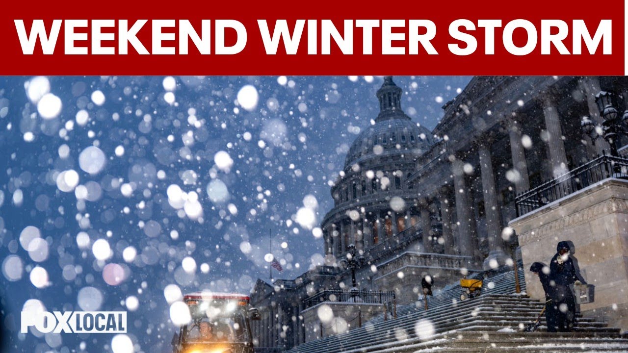 DMV winter storm: How much snow will we see in DC, Maryland, Virginia?