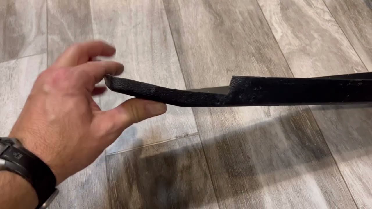 RV Slide Ski replaced and reason for damage fixed.