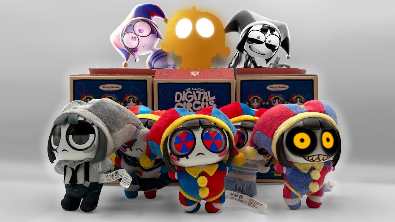 The POMNI ANIMINIZ PENDANTZ are literally too CUTE!? (The Amazing Digital Circus)