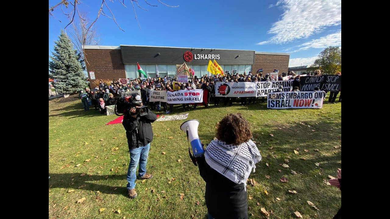 Canadian activists target Israeli war profiteers