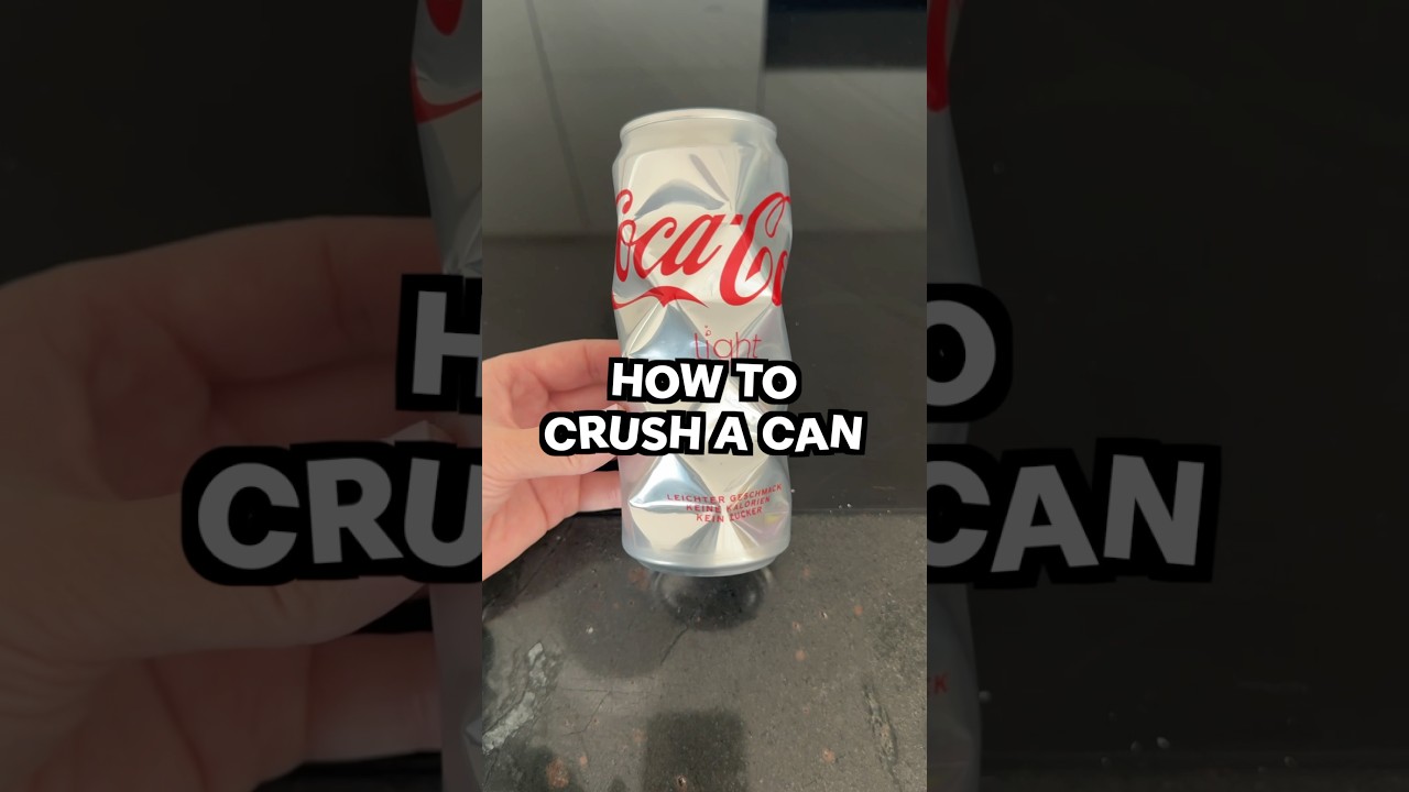 Making a viral diamond can is surprisingly easy! #diy #fun #satisfying #wow #can #crush #art #craft