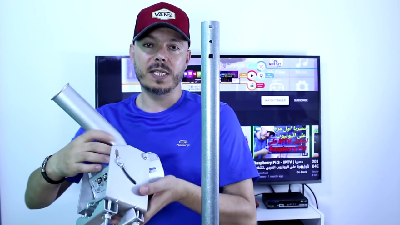 DiSEqC 1.2 H Mount أسهل طريقة لتركيب وبرمجة موتور الدايزك