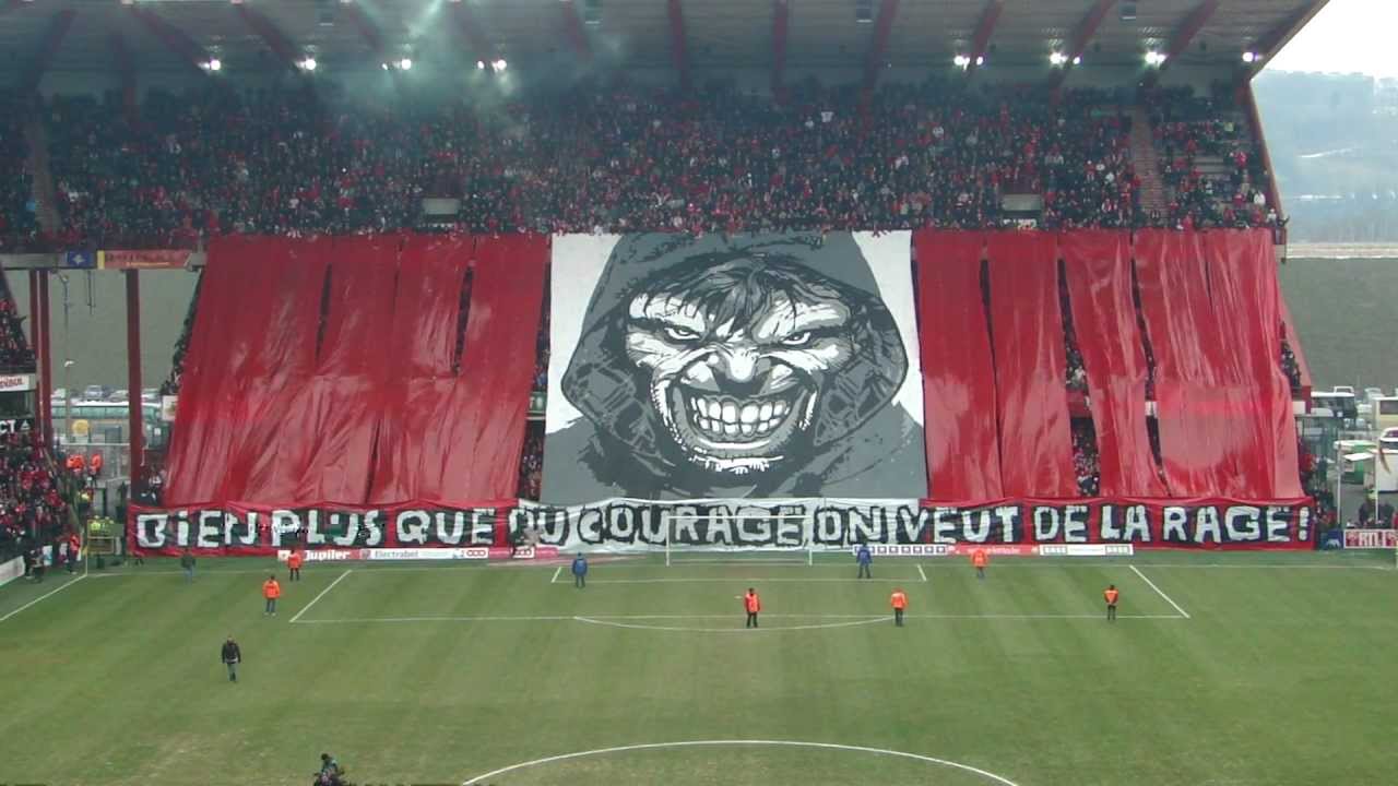 RSCL - Anderlecht Tifo Ultras Inferno (12-02-12)