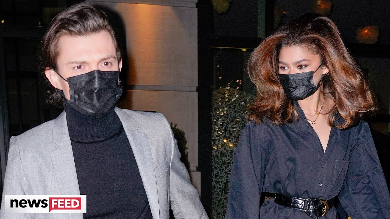 Zendaya & Tom Holland’s Rare PDA Moment During Date Night!
