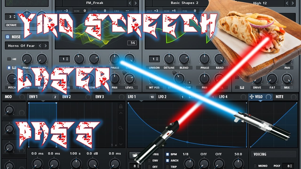 Sound Design #18 Serum Yiro Screech Laser Bass