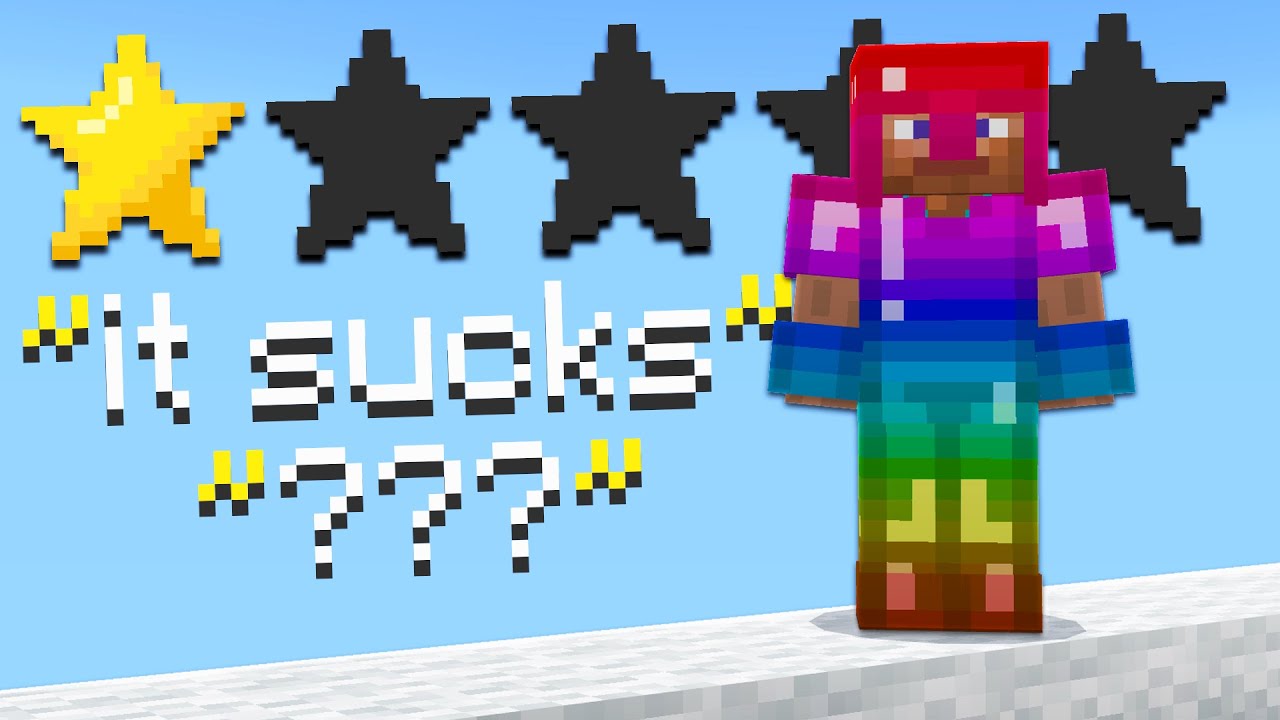 I Played 1-Star Minecraft Bedrock Marketplace Maps