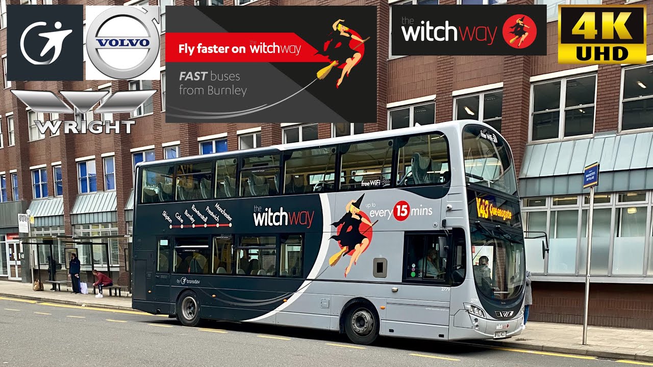 [Transdev: The Witchway X43 Burnley to Manchester] Wright Eclipse Gemini2 Volvo B9TL (2779/ BF63HCX)