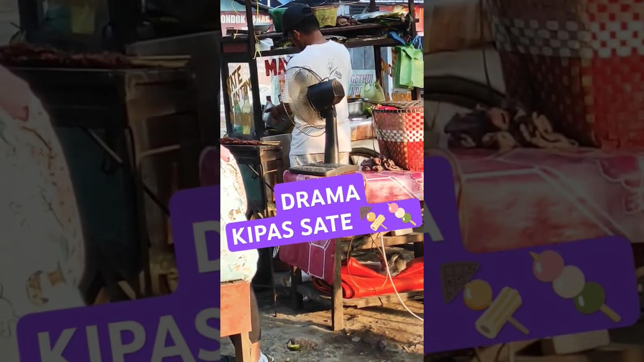 Kipas SATE Kerja CEPAT 🍡🍢😵😵😵😵 #fan #kipasangin #trending #youtubeshort #viral #kipas #funny #shorts