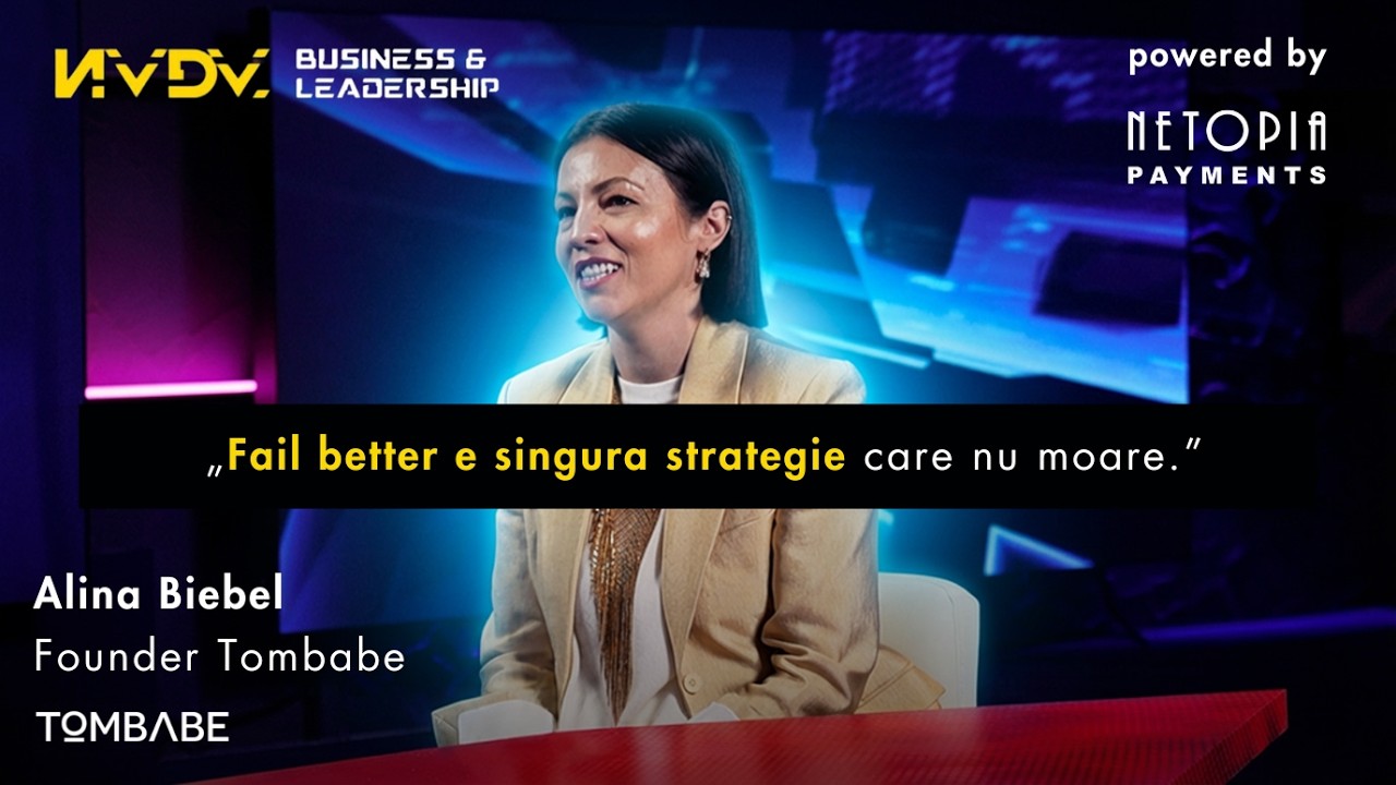 De la cuvinte, la business | Alina Biebel, Founder Tombabe