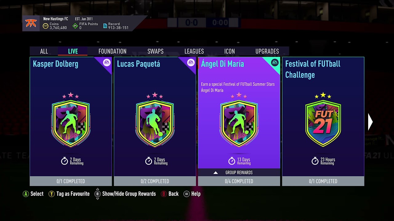 97 Di Maria FOF Summer Stars SBC FIFA 21