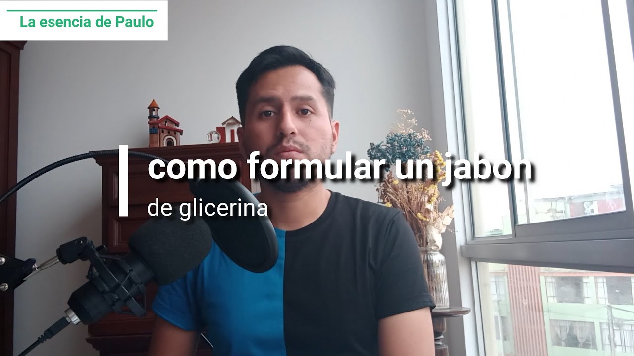 PODCAST - como formular un jabón de glicerina