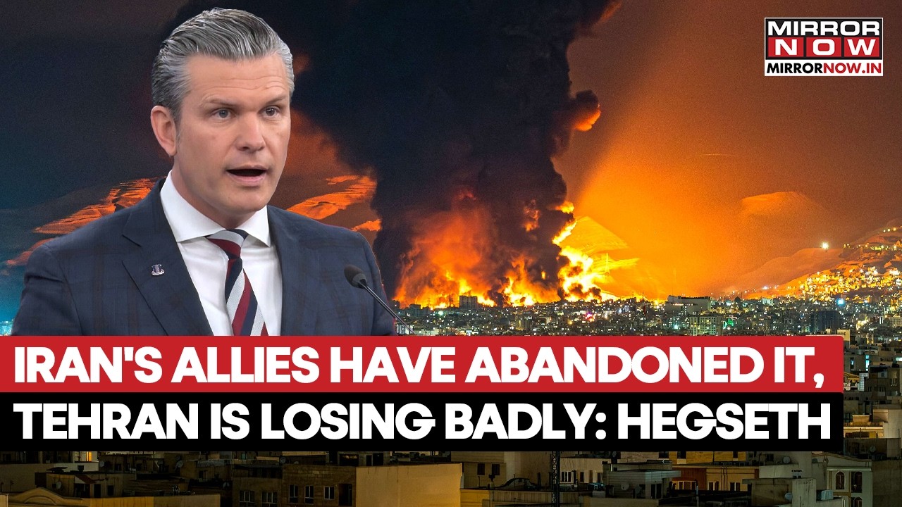 Iran-US War: Pete Hegseth Says Tehran Now Stands Abandoned, Says Iran Is Losing Badly | Watch