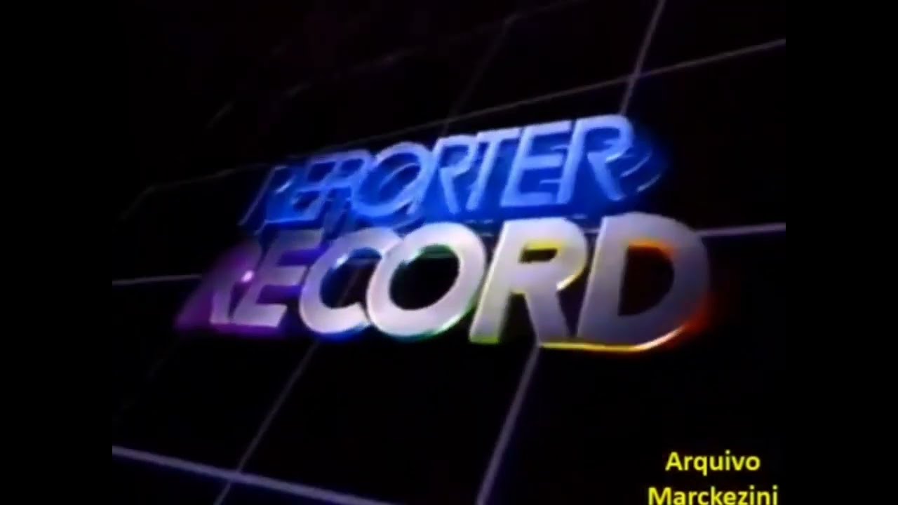Vinheta Repórter Record 1992,Com a Outra Música(Rede Record)