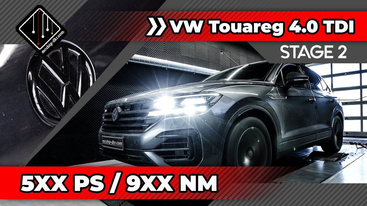 VW Touareg 4.0 TDI V8 I 5XXPS I Software Stage 2 I 100-200km/h I mcchip-dkr