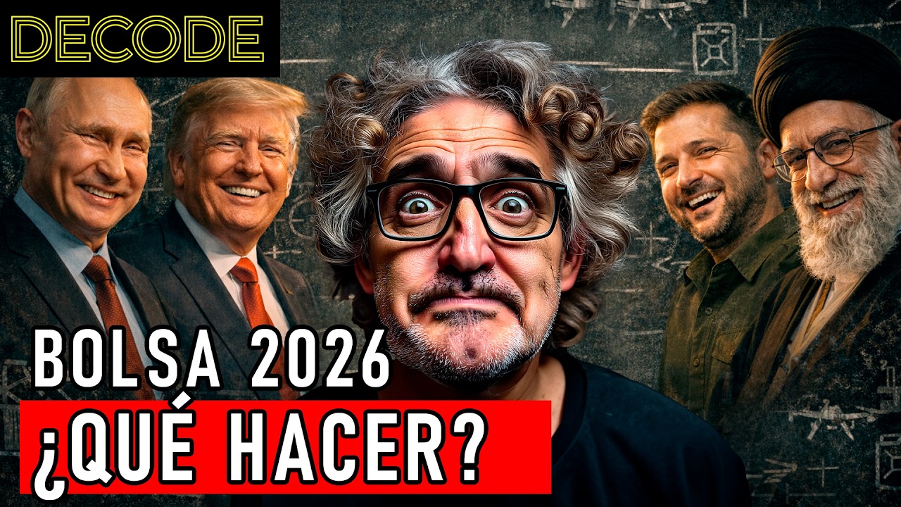 Tu DINERO en 2026: bolsa, cripto &iquest;d&oacute;nde meterlo? | DECODE T2 Ep51