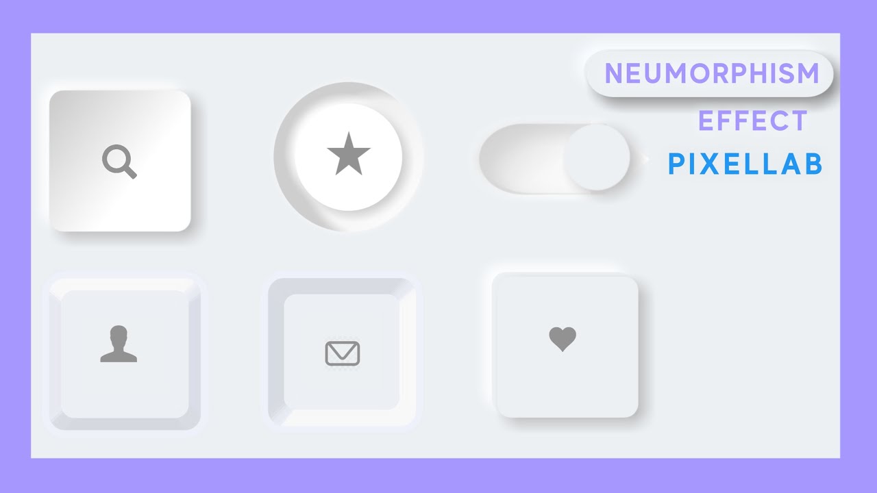 Neumorphism Effect In Pixellab.Soft UI Design|Pixellab Toturial.