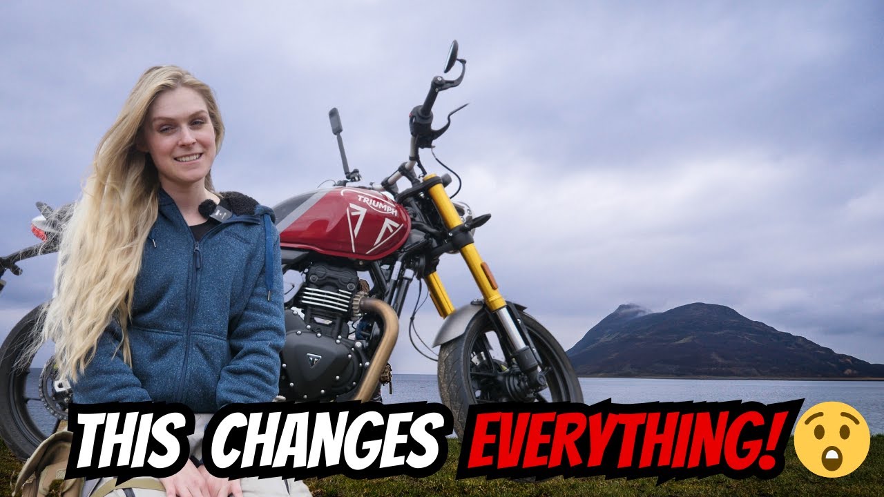 Motorbikes and Dinosaurs! 👀 | The Isle of Arran Pt.1