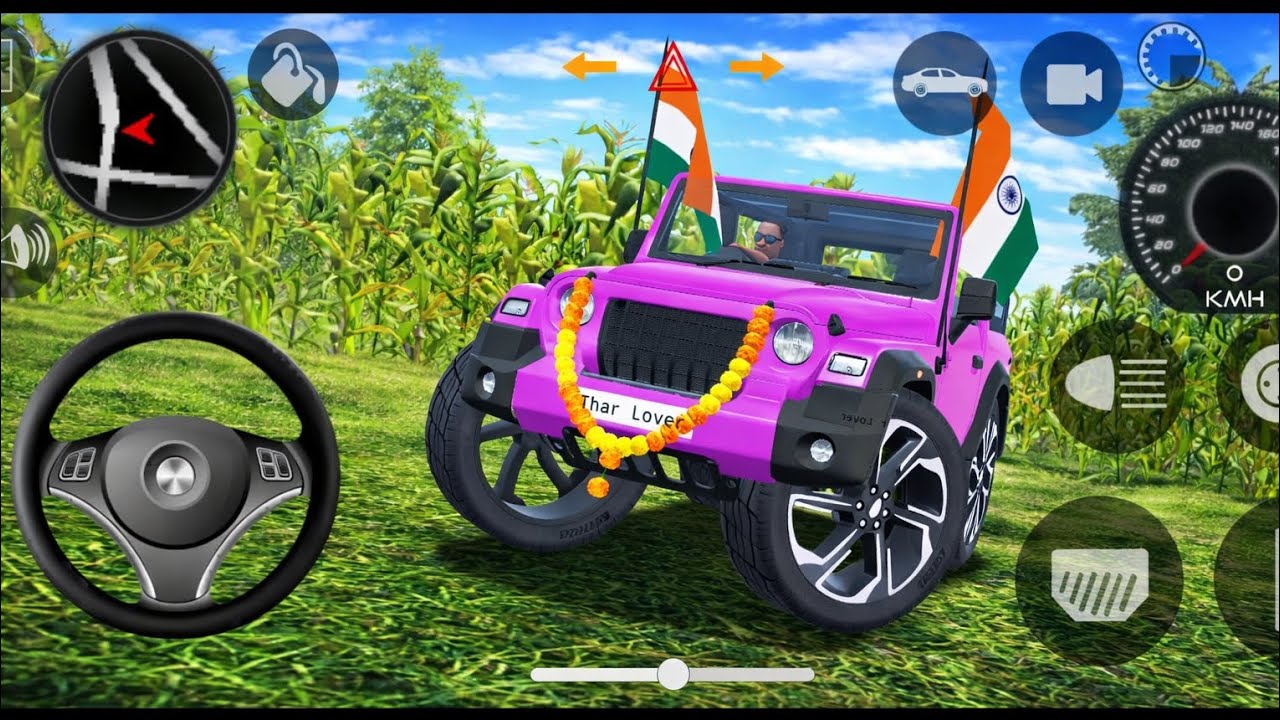 Modified Mahindra Thar😈Games:Indian Thar (Gadi Wala Games) Car Game Android Game - Android Gameplay