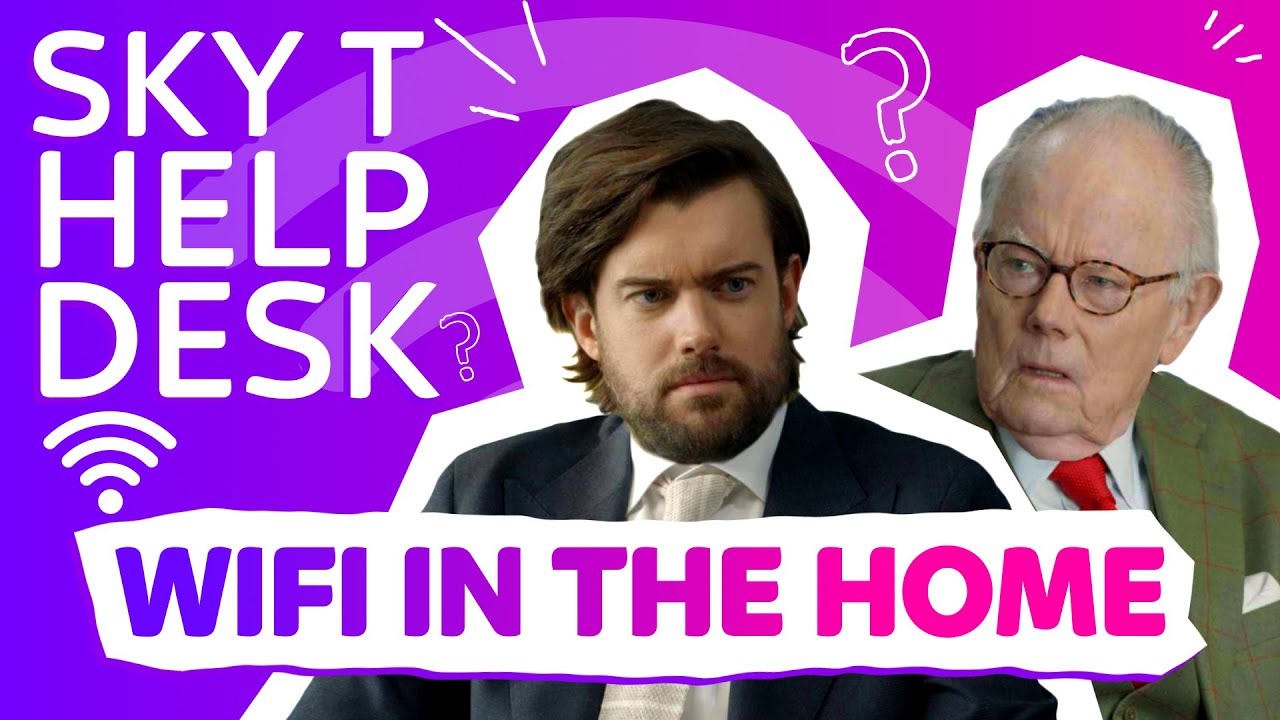 Jack And Michael Whitehall's tips on how to boost your WiFi signal at home