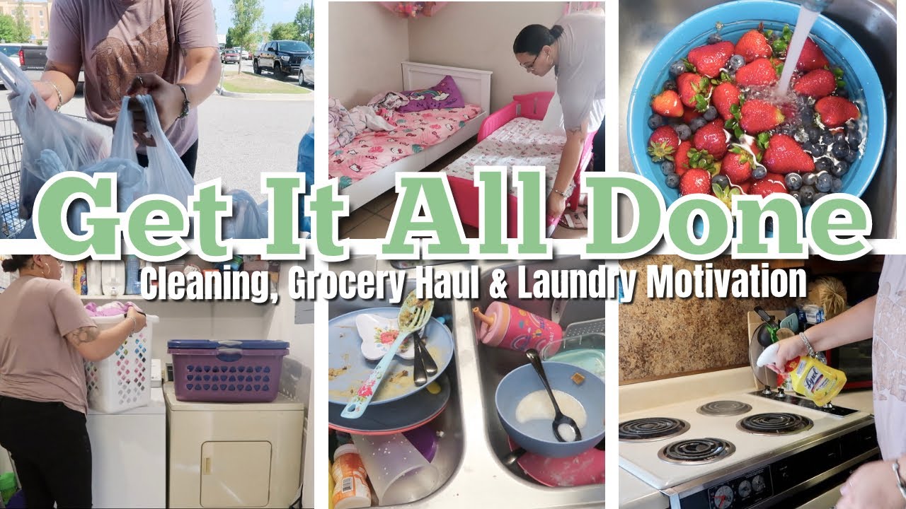 *NEW*Get It All Done With Me! Cleaning Motivation & Tackling My To Do List |Day In The Life Of A Mom