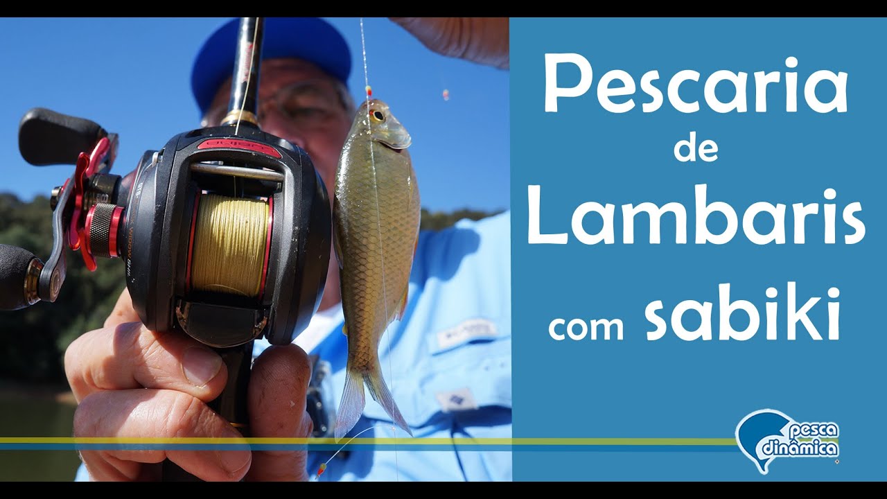 Pescaria de Lambaris com Sabiki