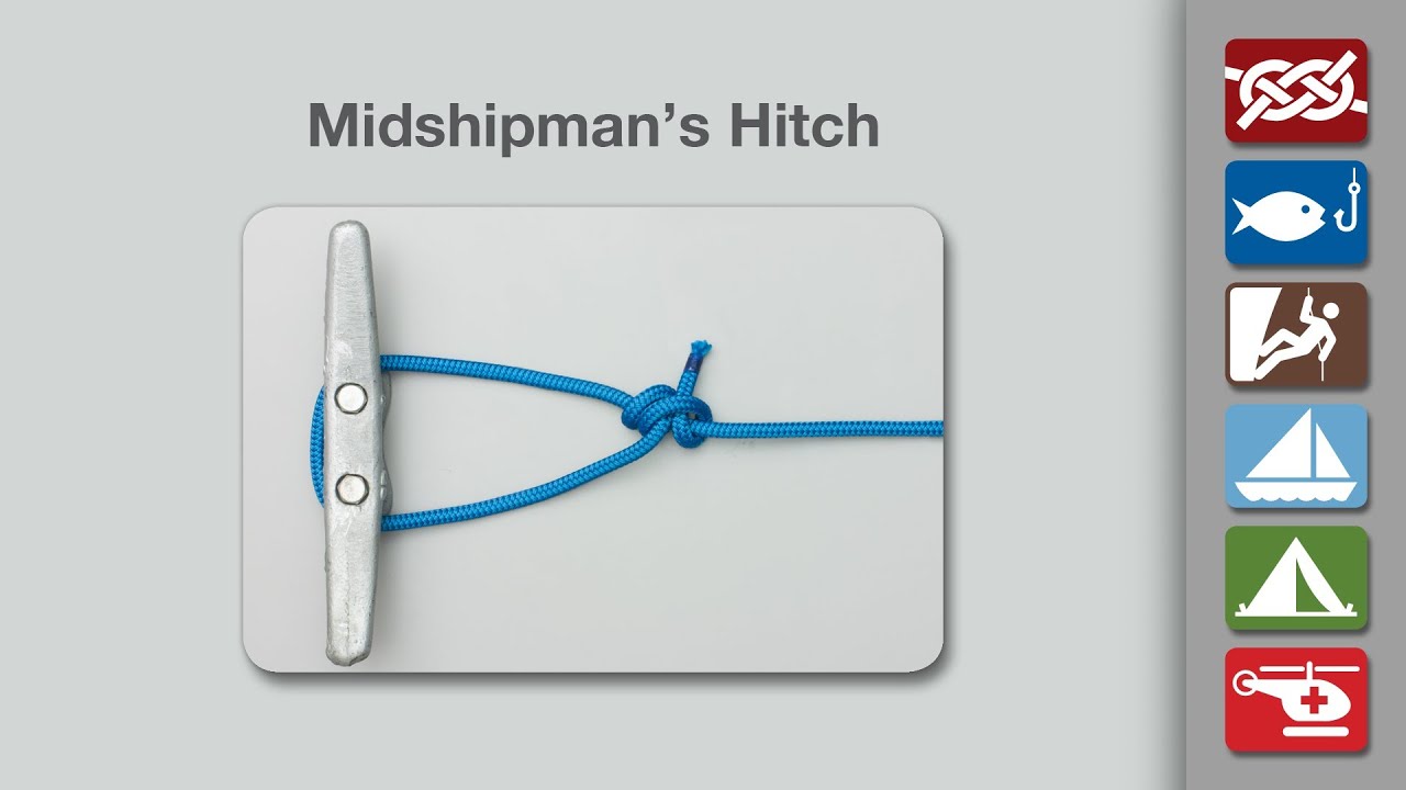 Midshipman's Hitch Knot | How to Tie the Midshipman's Hitch