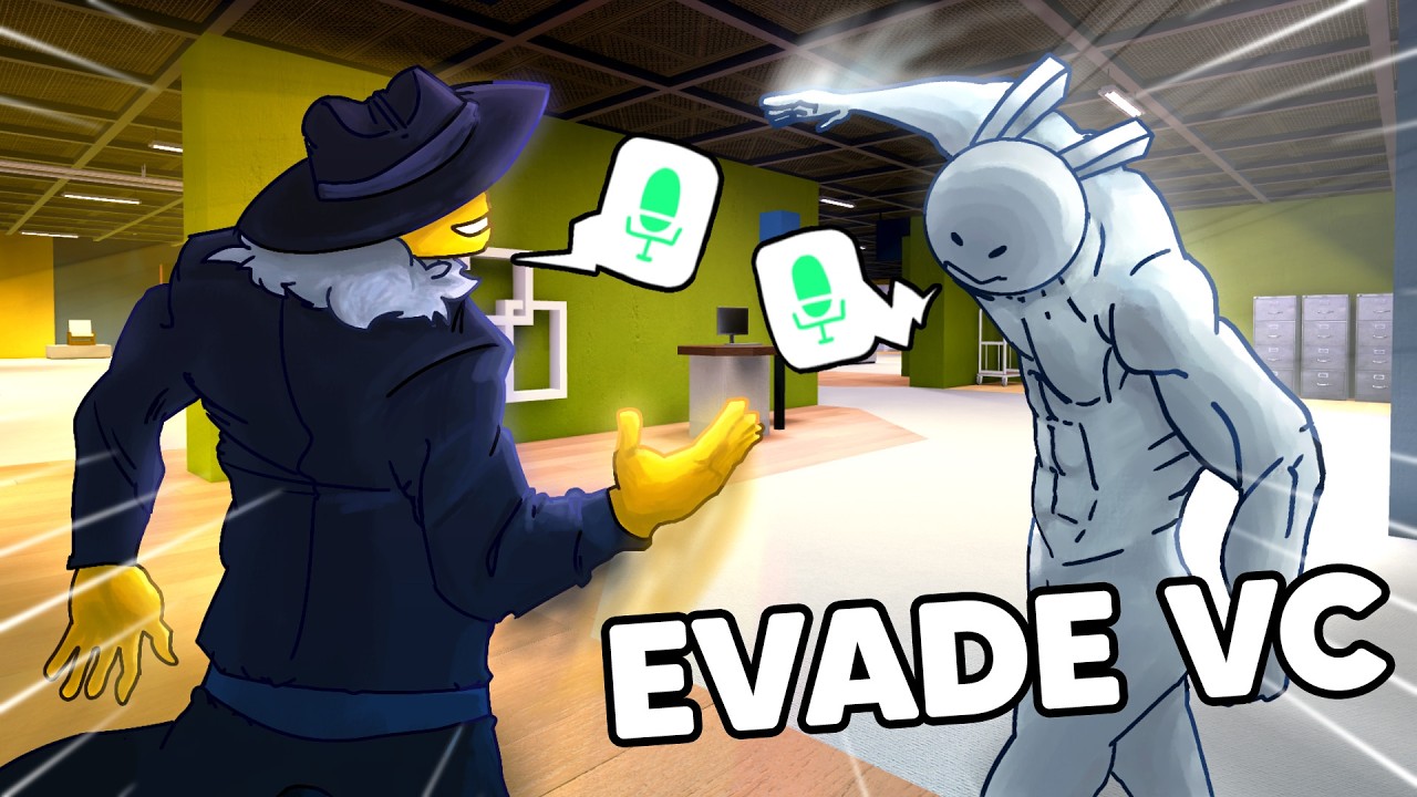 TROLLING AS MAFIOSO IN EVADE VC 2 | Roblox Evade VC Funny Moments