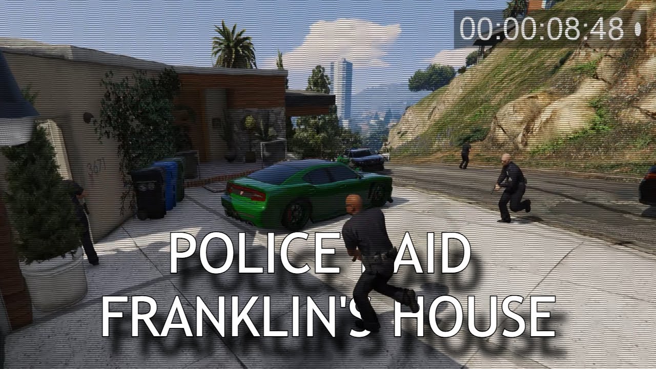 GTA 5 | Police Raid Franklin's House