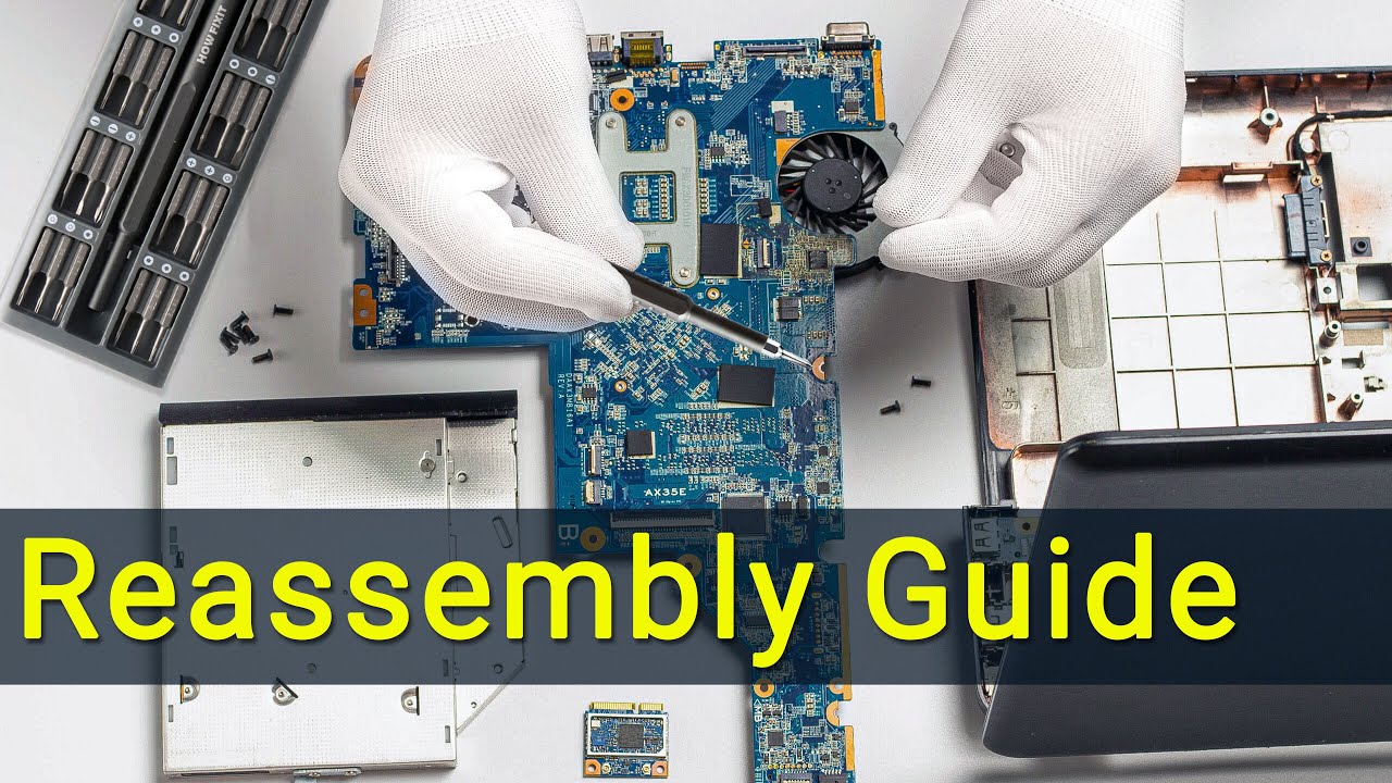 Руководство по сборке ноутбука Acer Aspire E1-531, E1-571, E1-521