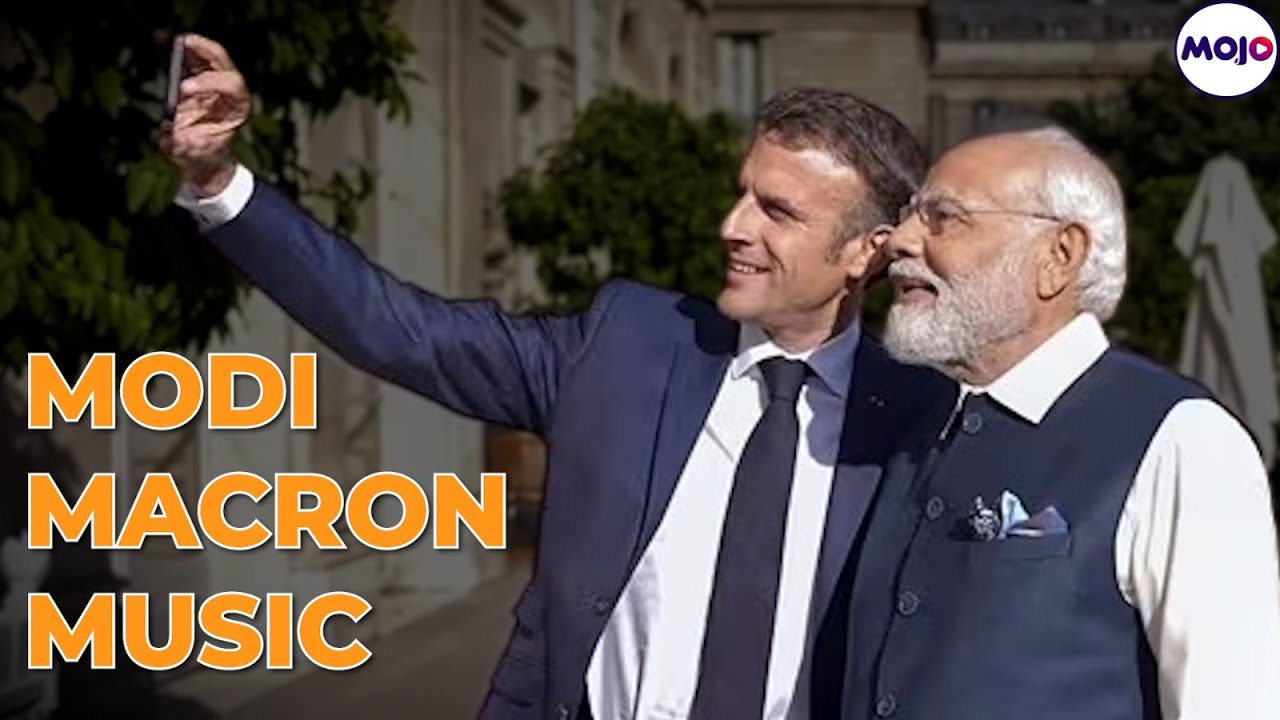Jai Ho India I A. R Rahman Music at the Macron-Modi Meet in France goes viral