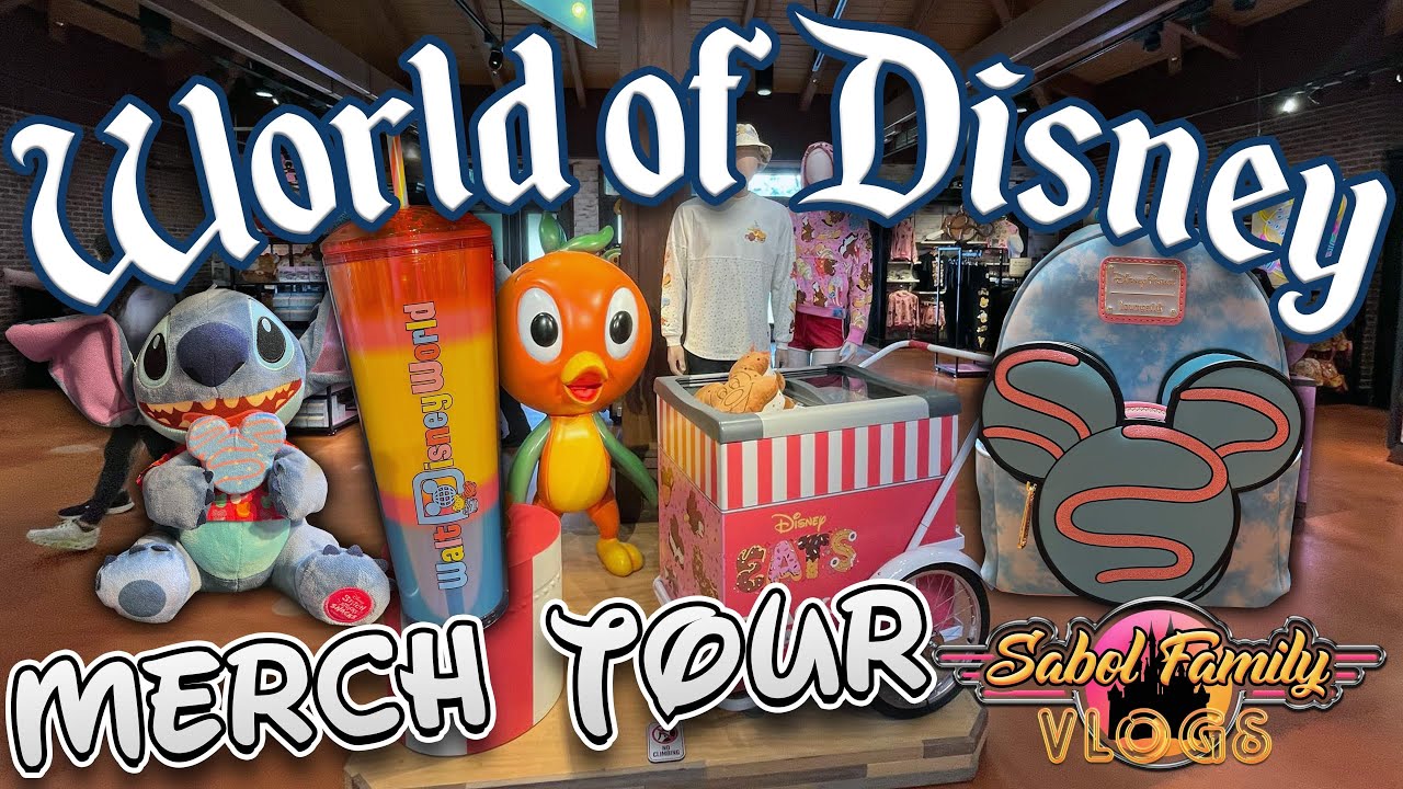 WORLD OF DISNEY NEW MERCHANDISE SHOPPING TOUR | Disney Springs March 2024 ~ Walt Disney World!