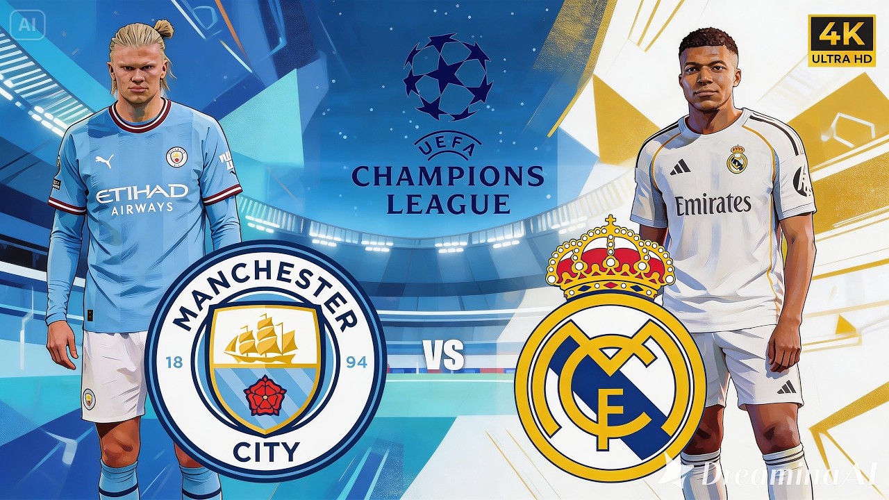 EA FC 26 -  MANCHESTER CITY vs REAL MADRID | CHAMPION LEAGUE | [PS5™ 4K 60FPS]