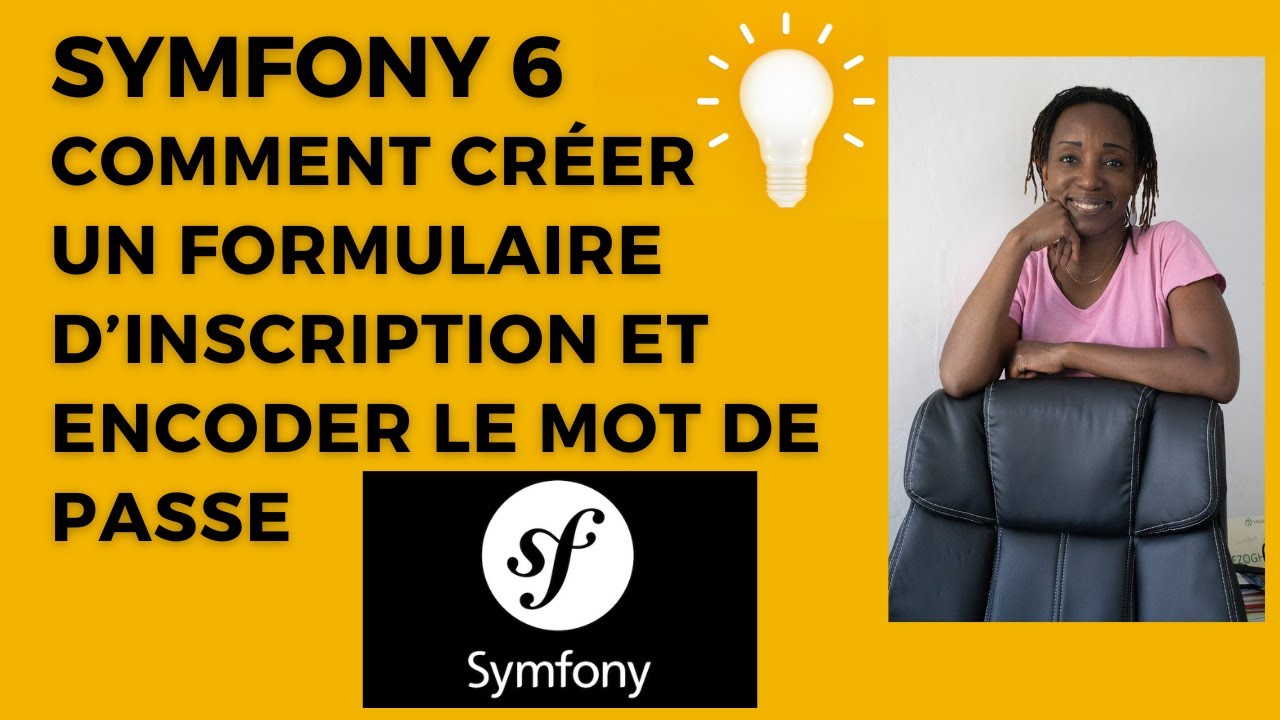 Symfony 6 : Comment cr&eacute;er un formulaire d'inscription  avec l'entit&eacute; User() et un mot de passe hash&eacute;