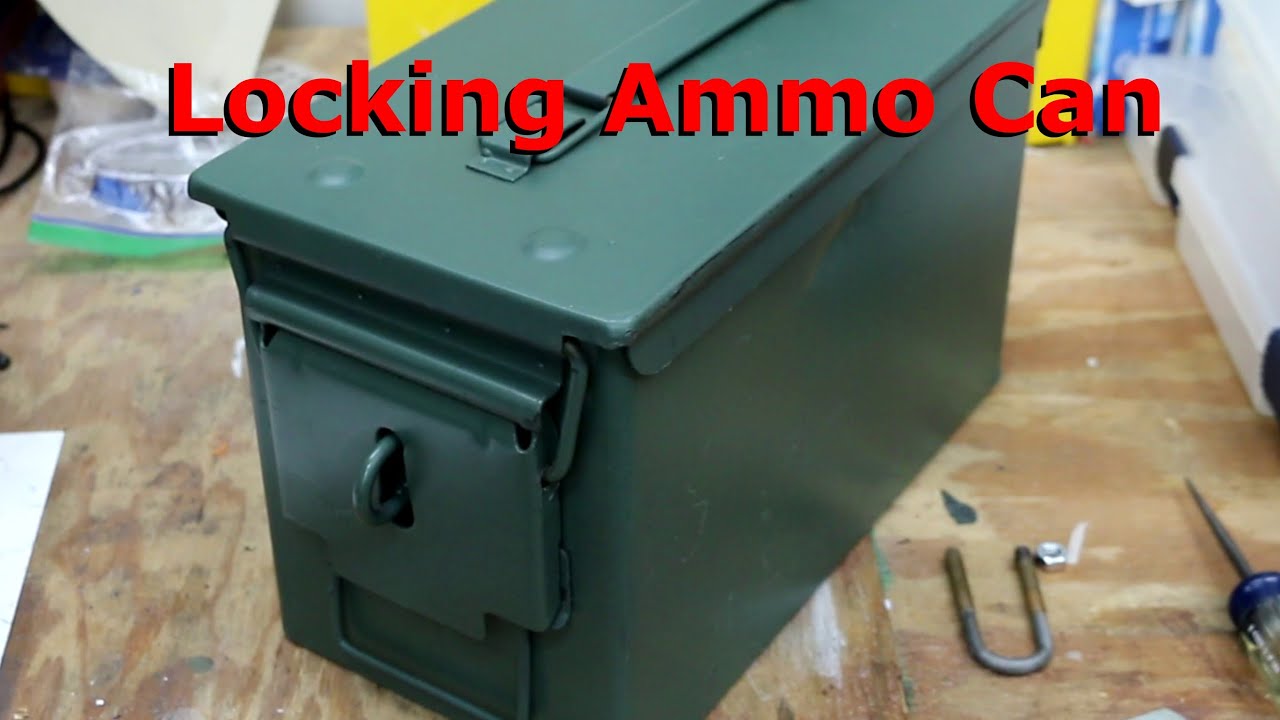 Locking Ammo Can