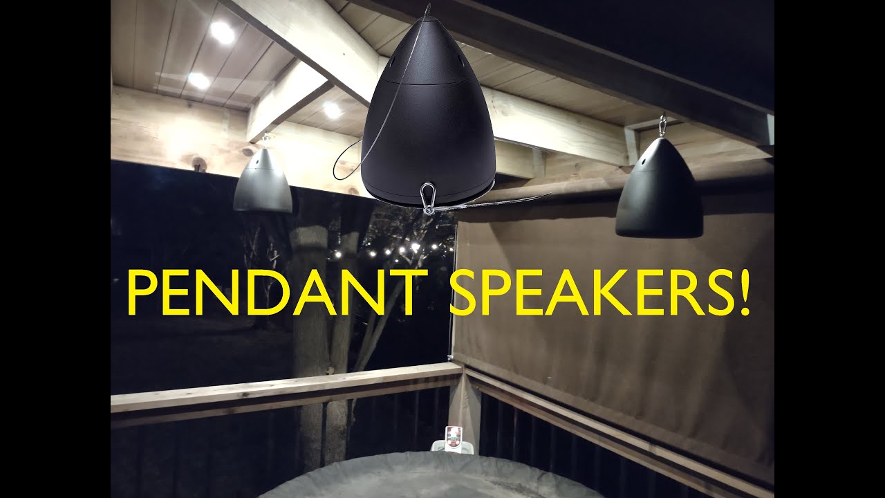 How to Hang PENDANT Speakers | Soundavo HPS-6