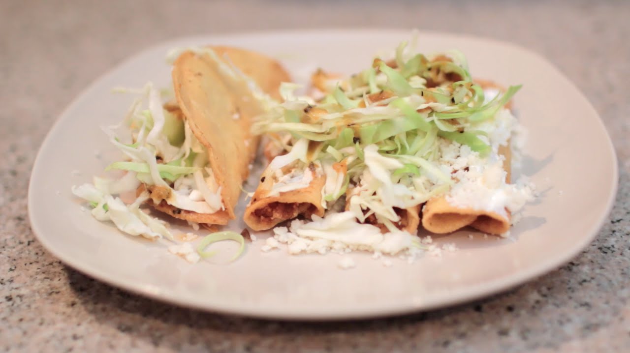 TACOS DORADOS DE PAPA | CocinandoConJuanita