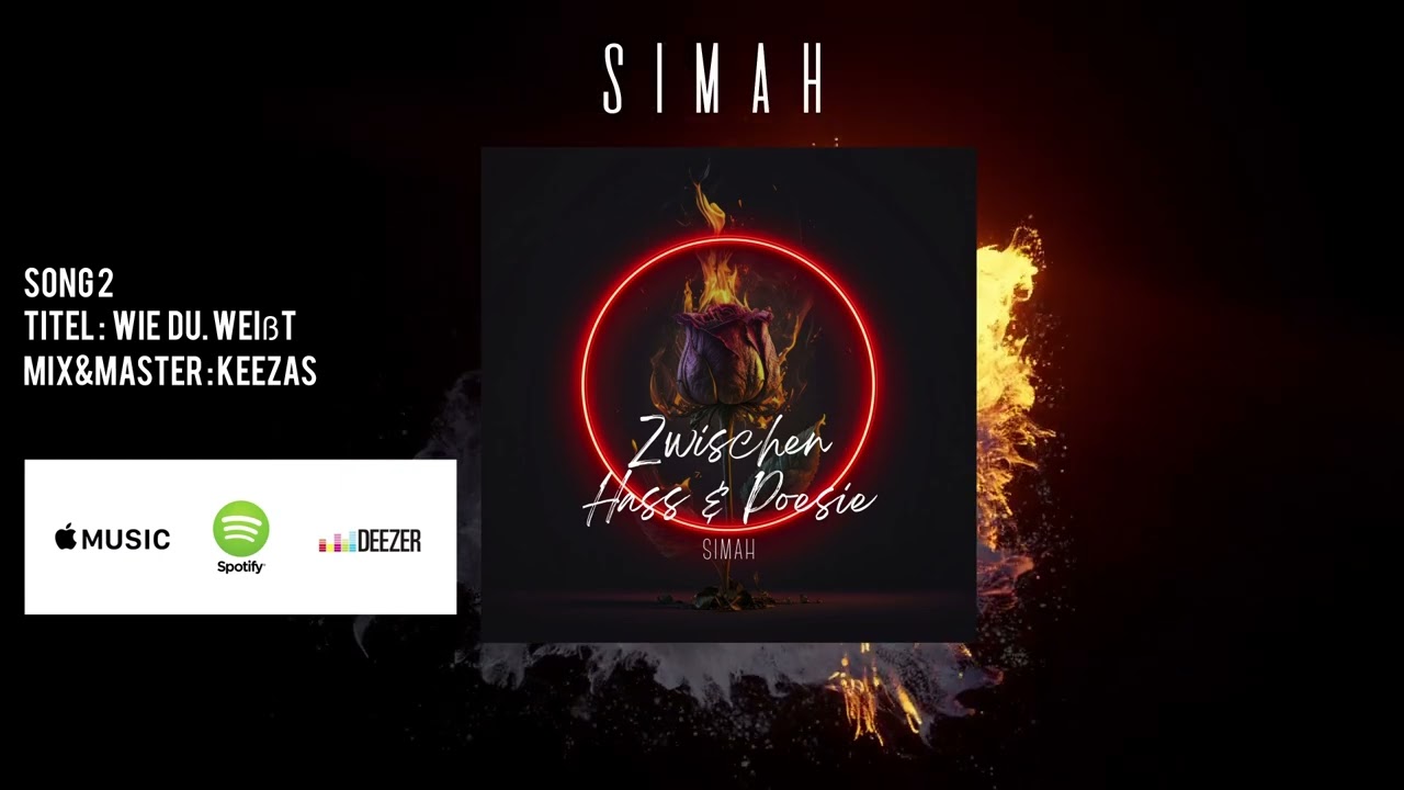 SIMAH - Wie du wei&szlig;t [Official Album Audio] Mix & Master by Keezas