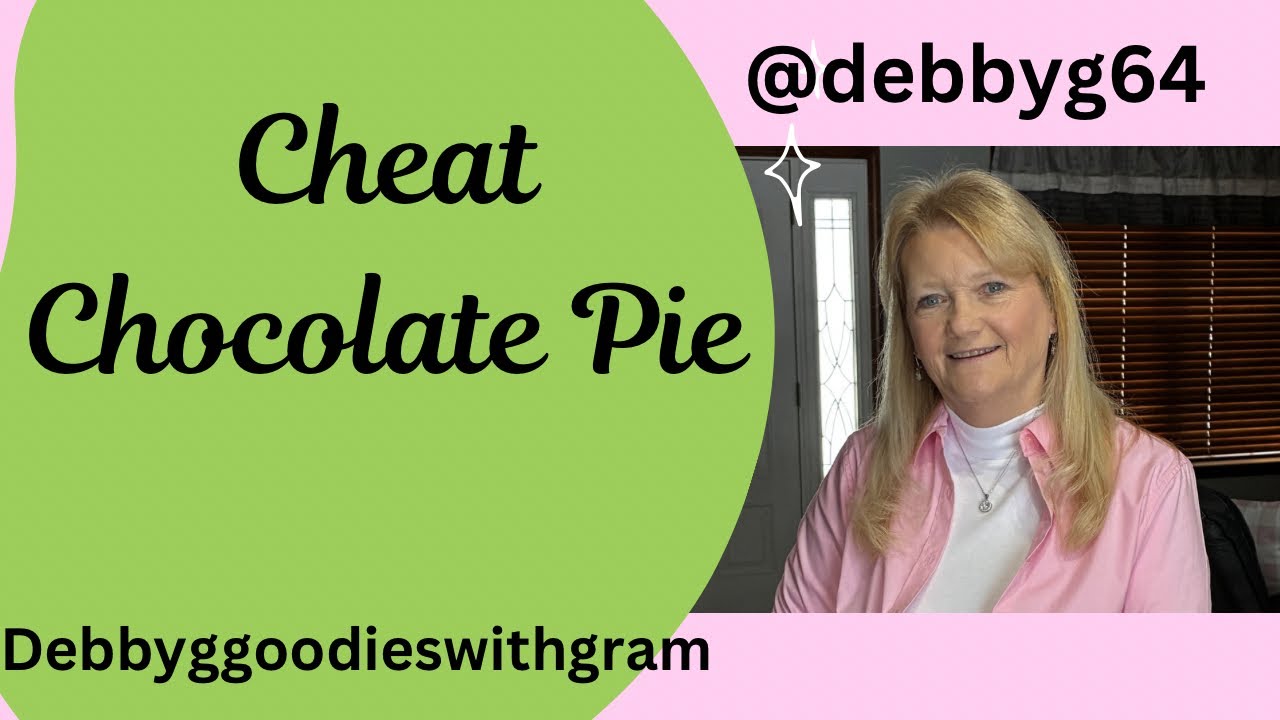 Cheat Chocolate Pie YUM!!!