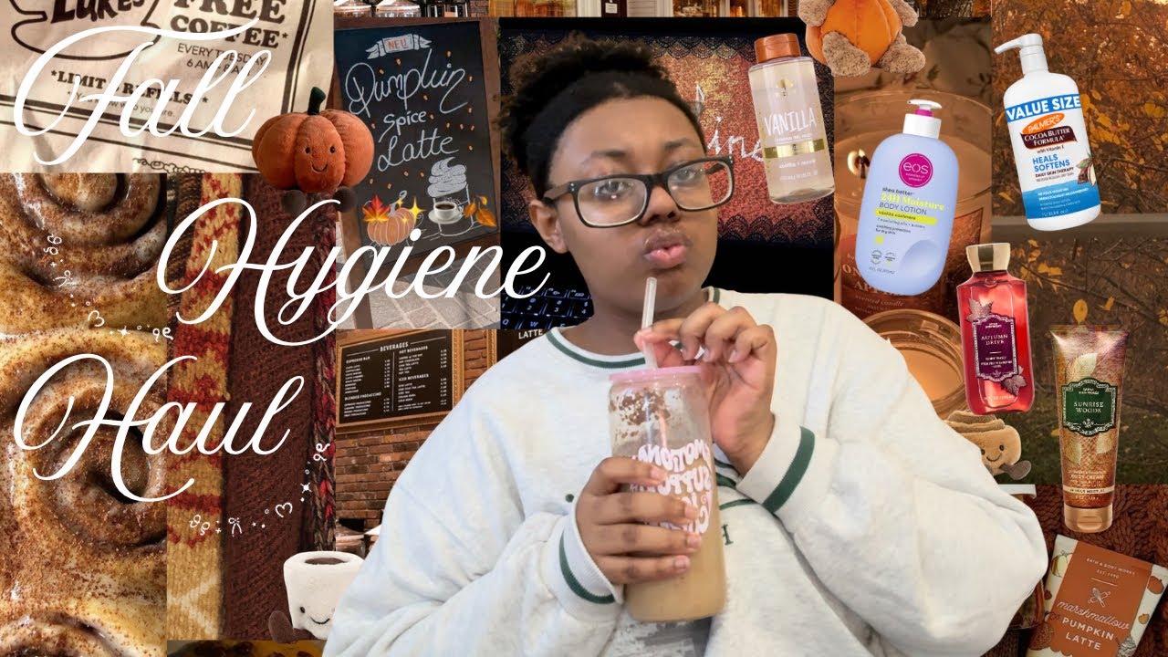 Fall Hygiene Haul 🍁✨☕️🍂 body wash, candle, lotion and more (Fall Diaries)
