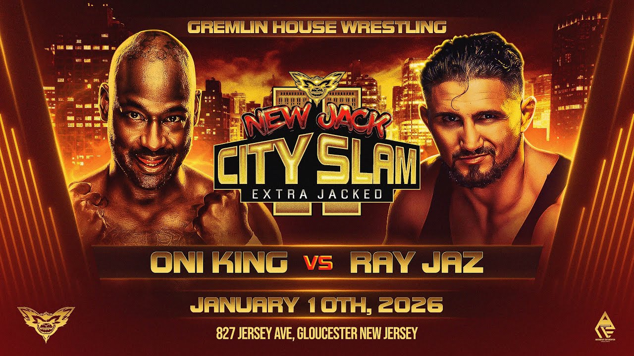 Ray Jaz vs Oni King (FULL MATCH) #professionalwrestling #gremlinhousewrestling 