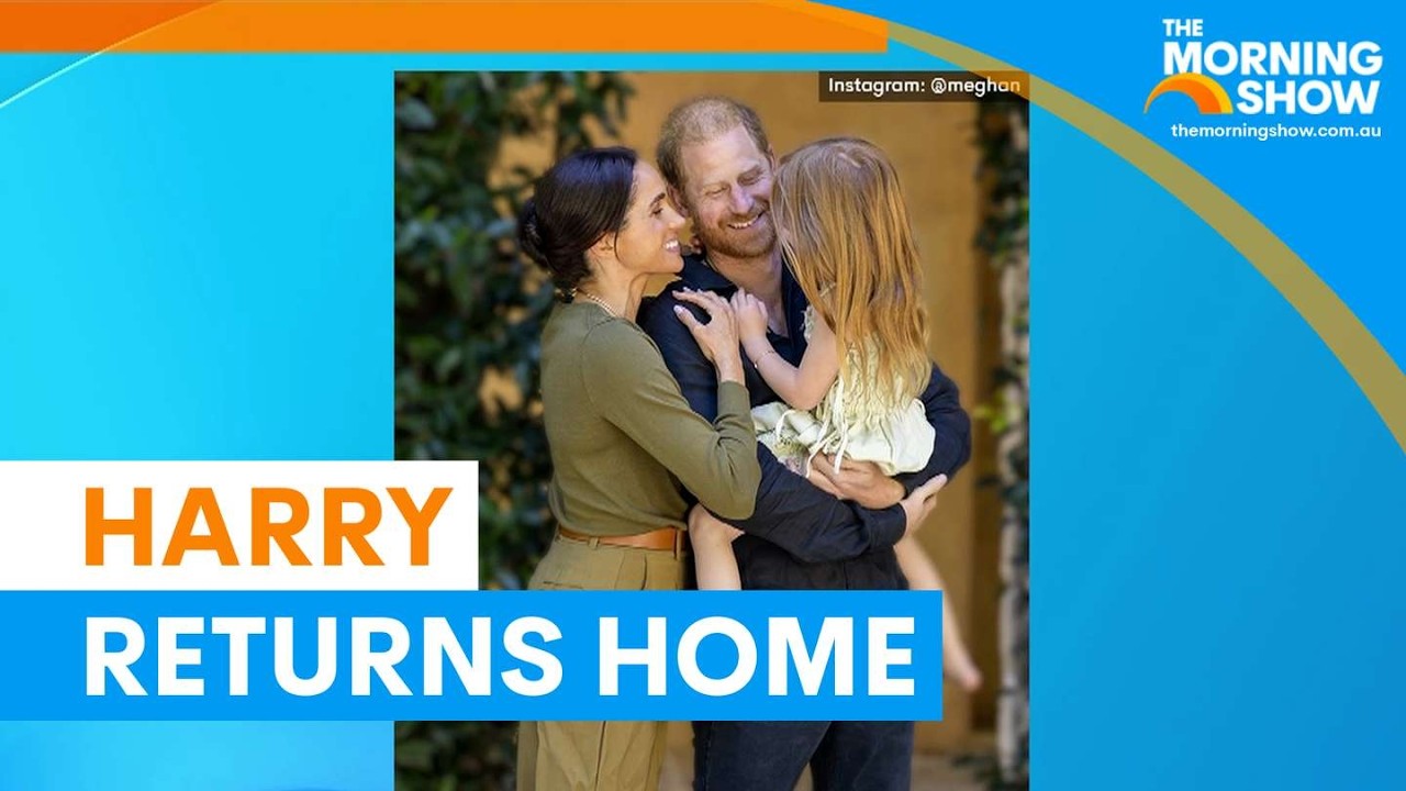 Prince Harry returns to UK with family | The Morning Show