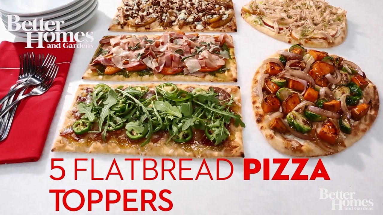 5 Flatbread Pizza Toppers