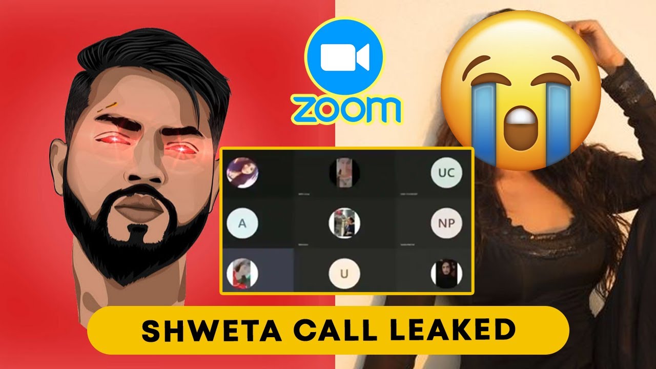 SHWETA ZOOM CALL RECORDING LEAKED | SHWETA ROAST | BILLU DI GANG |